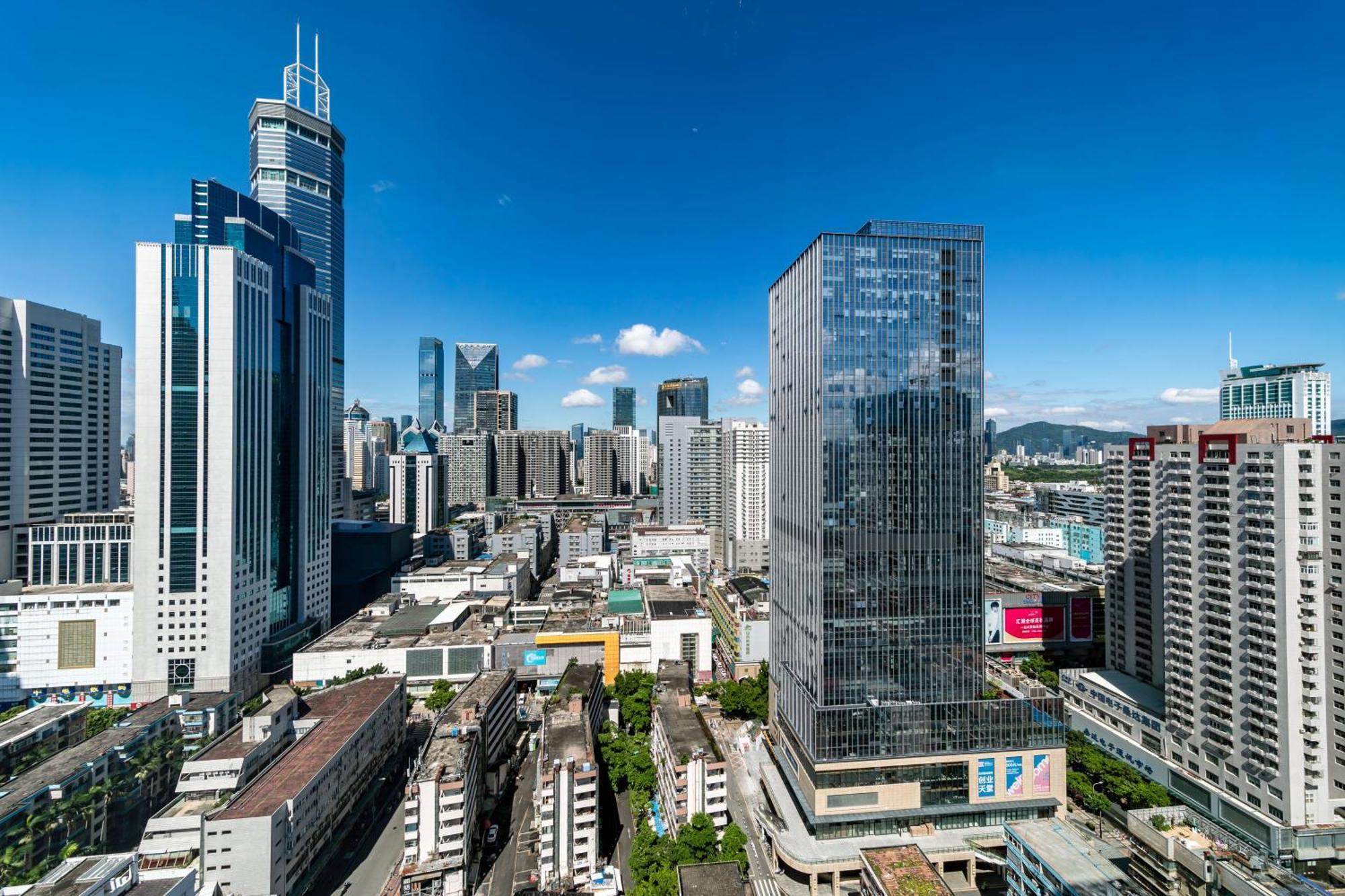 Hengbang Times Apartment Shenzhen Huaqiang North Branch 外观 照片